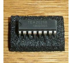 TEA 2025 B ( 2 x 2 W Audioverstrker 3-15 V )